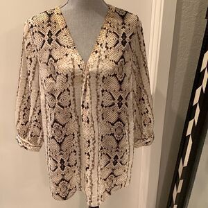 Animal Print Tunic 